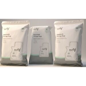 Motif Breastmilk Storage Bags 240 Ct 8oz Freezer Bags Nursing Pumping